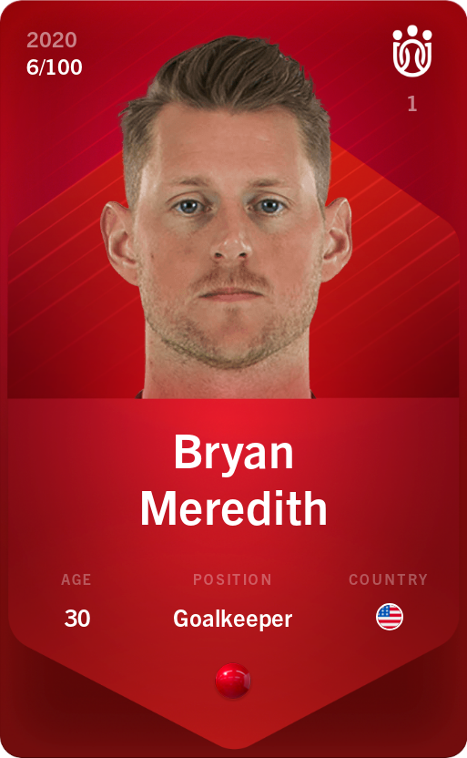 Sorare - Sorare Official - Bryan Meredith 2020-21 • Rare 6/100 - NFT # 104917796161161280358958040158827600660688198760518004812244944654082232240899