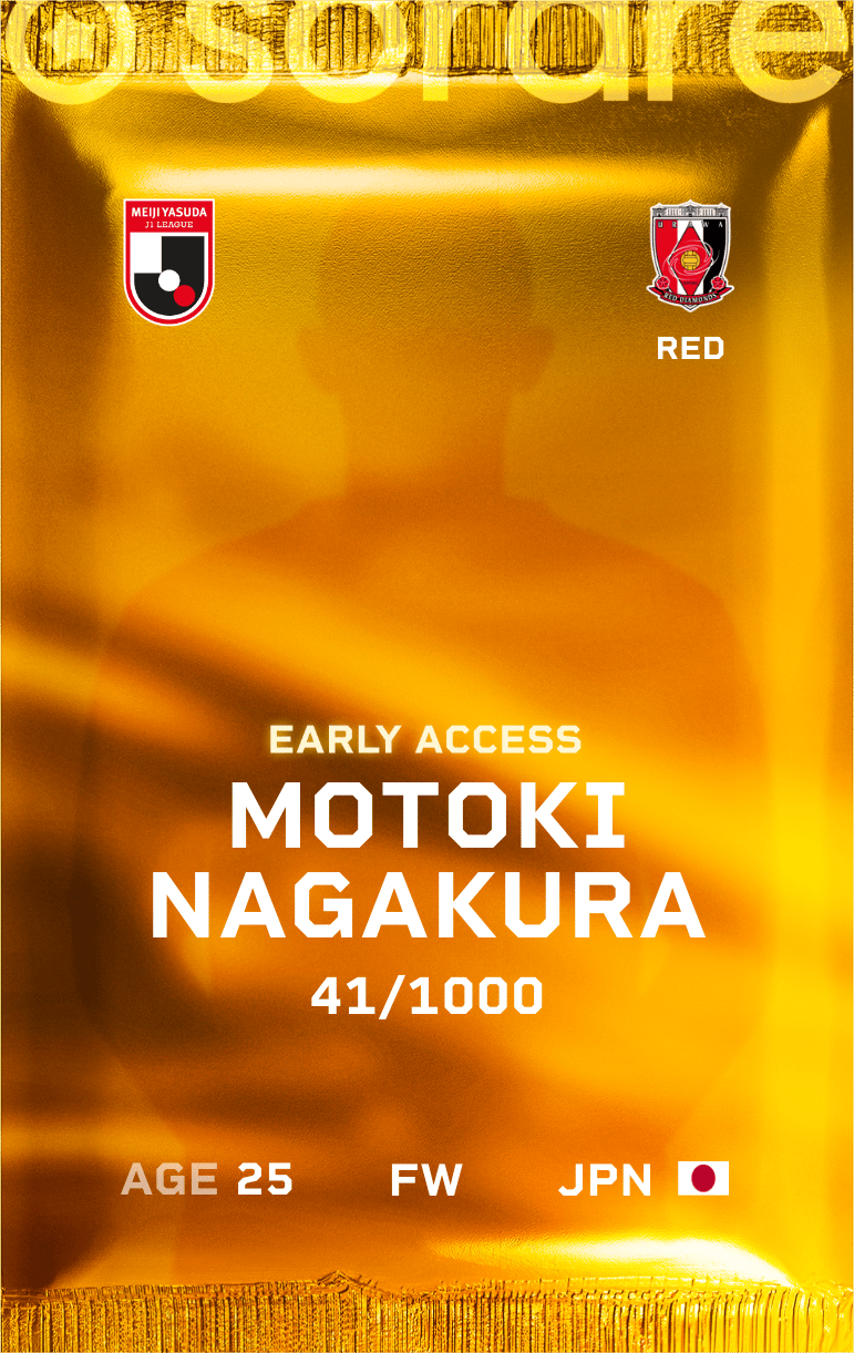 Motoki Nagakura 2025-26 • Limited 41/1000