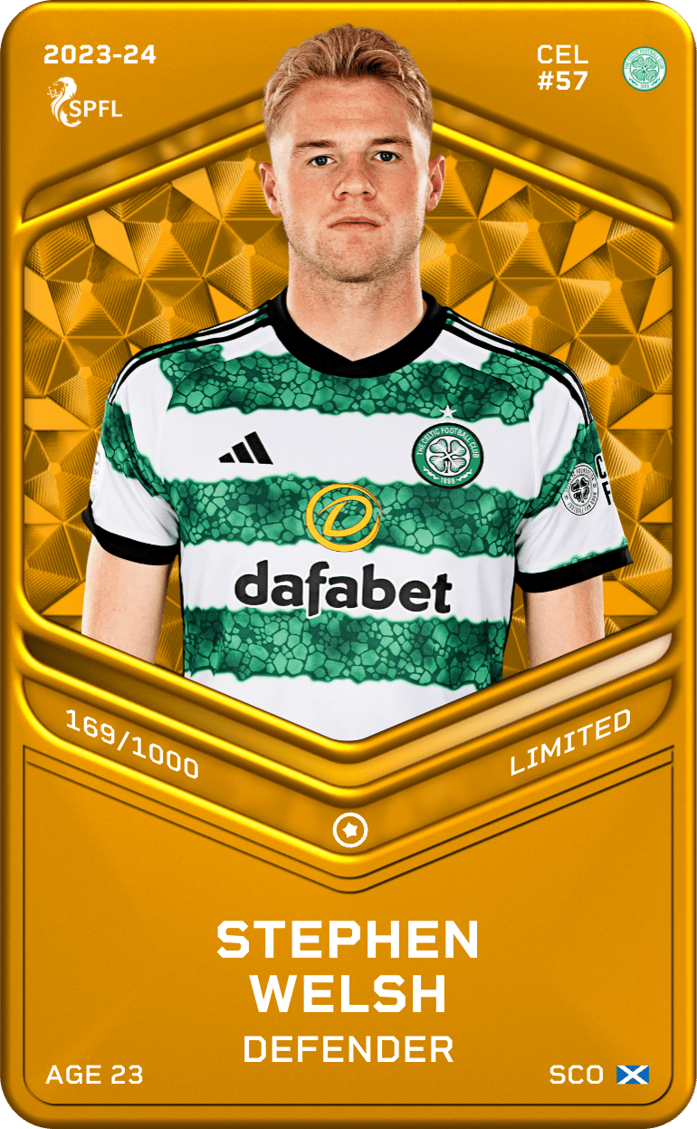 Stephen Welsh 2023-24 • Limited 169/1000