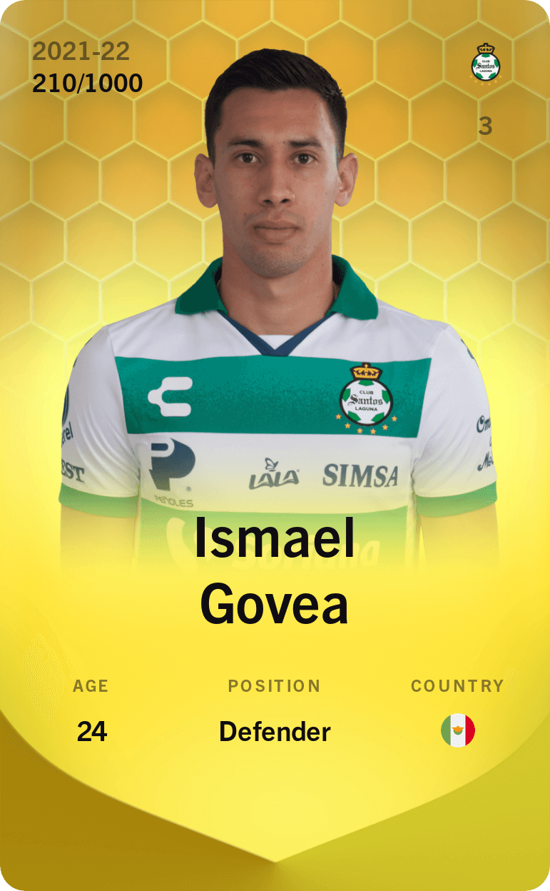 Ismael Govea 2021-22 • Limited 210/1000