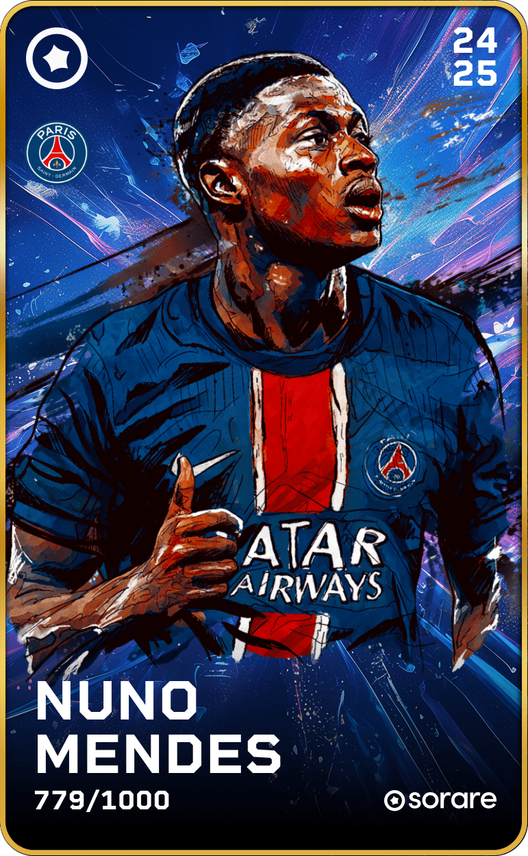 Nuno Mendes 2024-25 • Limited 779/1000
