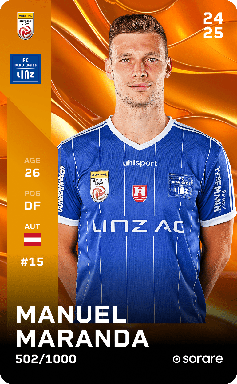 Manuel Maranda 2024-25 • Limited 502/1000