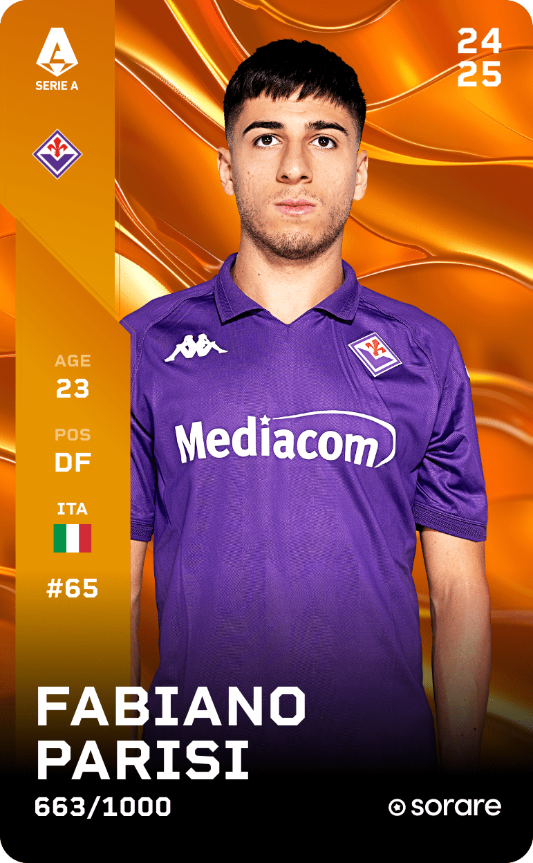 Fabiano Parisi 2024-25 • Limited 663/1000