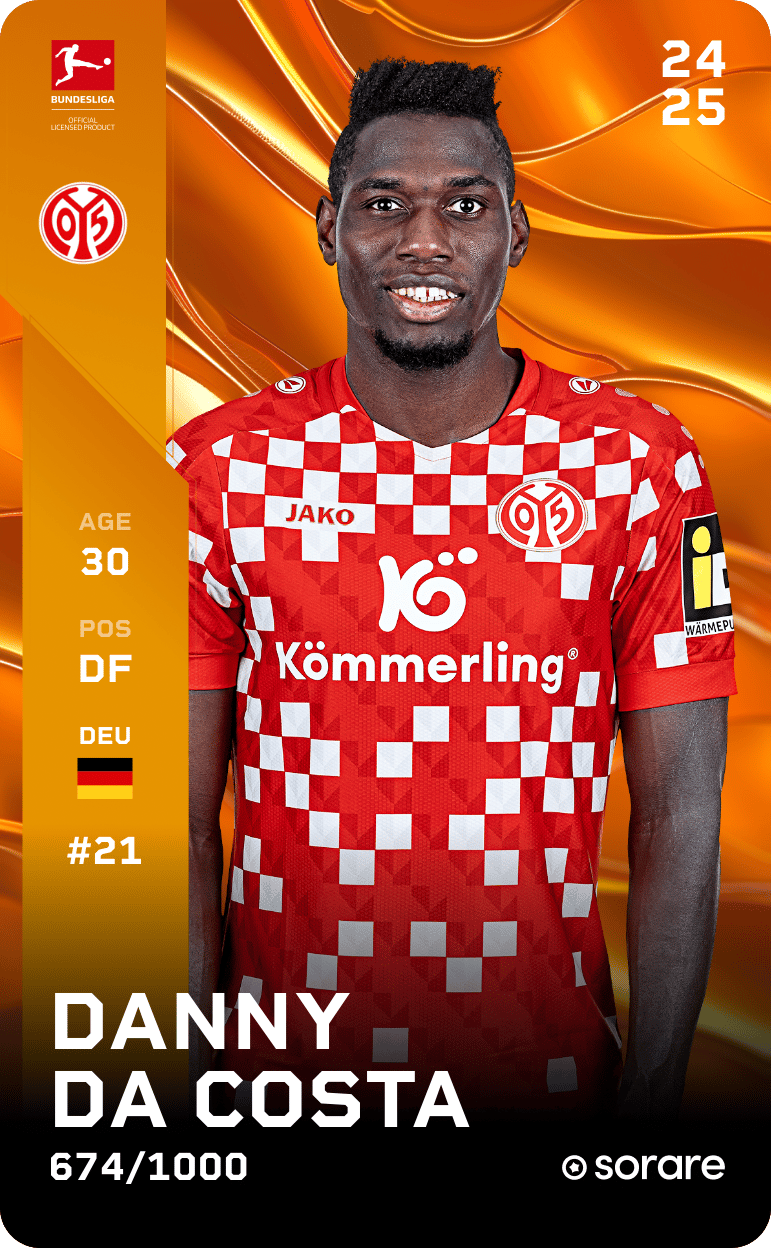 Danny da Costa 2024-25 • Limited 674/1000