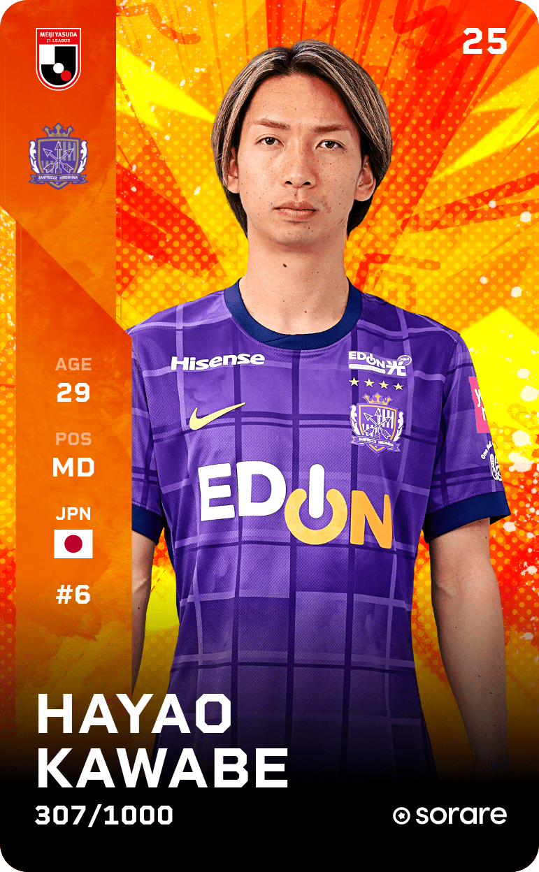 Hayao Kawabe 2025-26 • Limited 307/1000