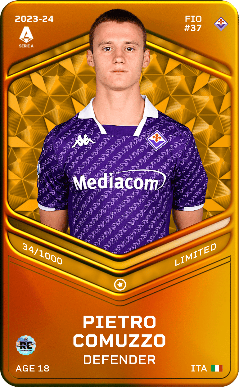 Pietro Comuzzo 2023-24 • Limited 34/1000