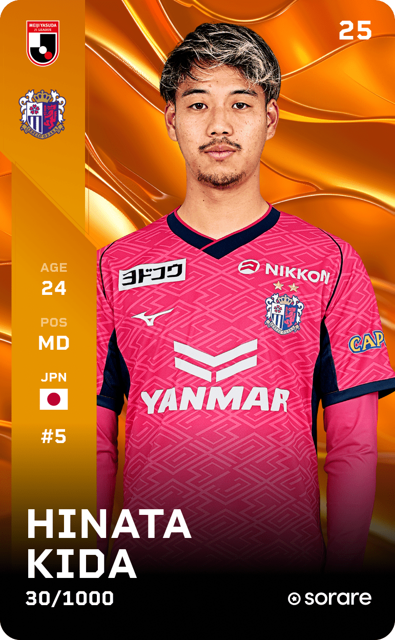 Hinata Kida 2025-26 • Limited 30/1000