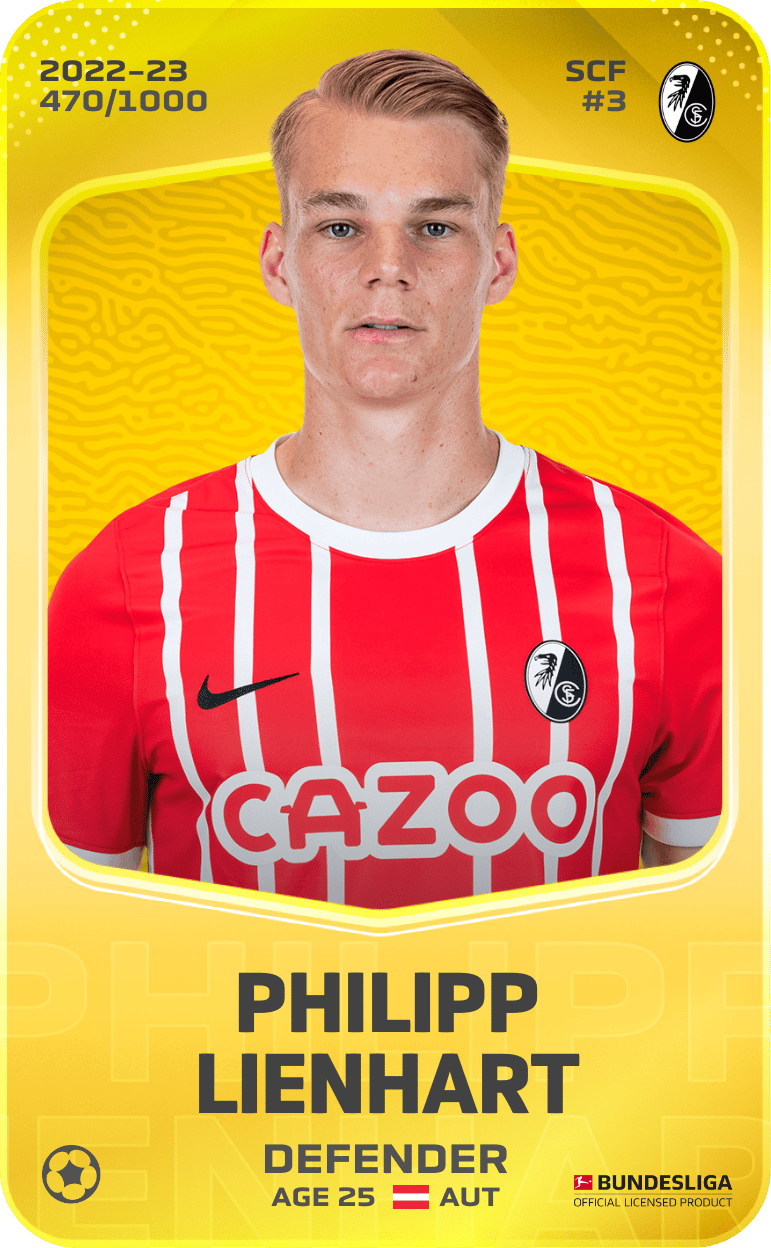 Philipp Lienhart 2022-23 • Limited 470/1000