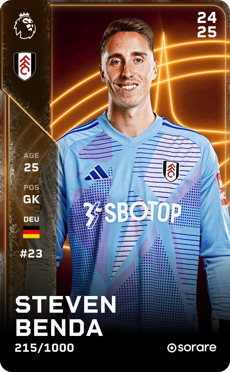 Steven-Andreas Benda 2024-25 • Limited 215/1000