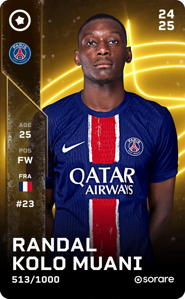 Randal Kolo Muani 2024-25 • Limited 513/1000