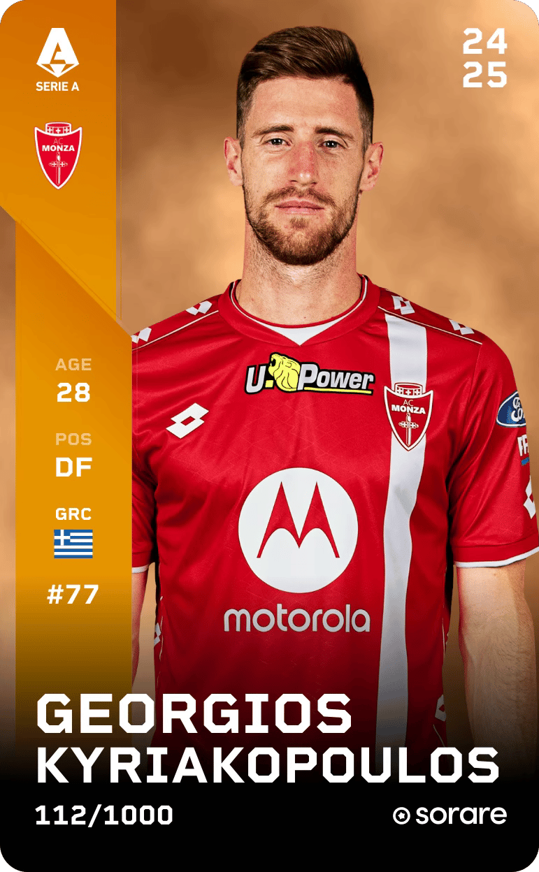 Georgios Kyriakopoulos 2024-25 • Limited 112/1000