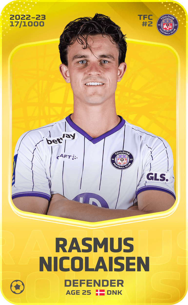 Rasmus Nicolaisen 2022-23 • Limited 17/1000