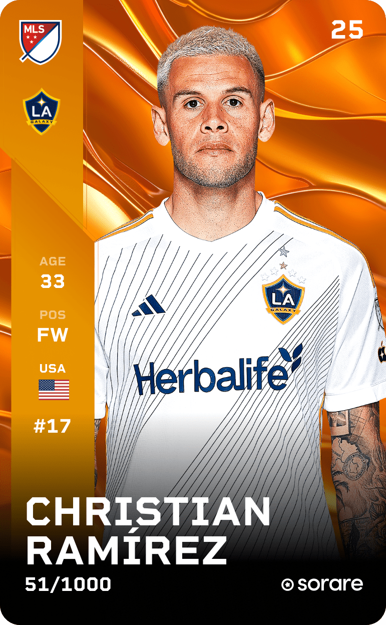 Christian Ramírez 2025-26 • Limited 51/1000