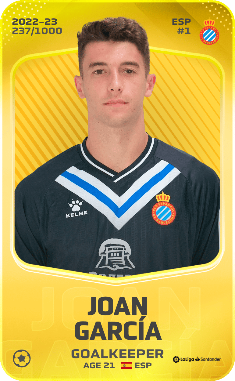 Joan García 2022-23 • Limited 237/1000
