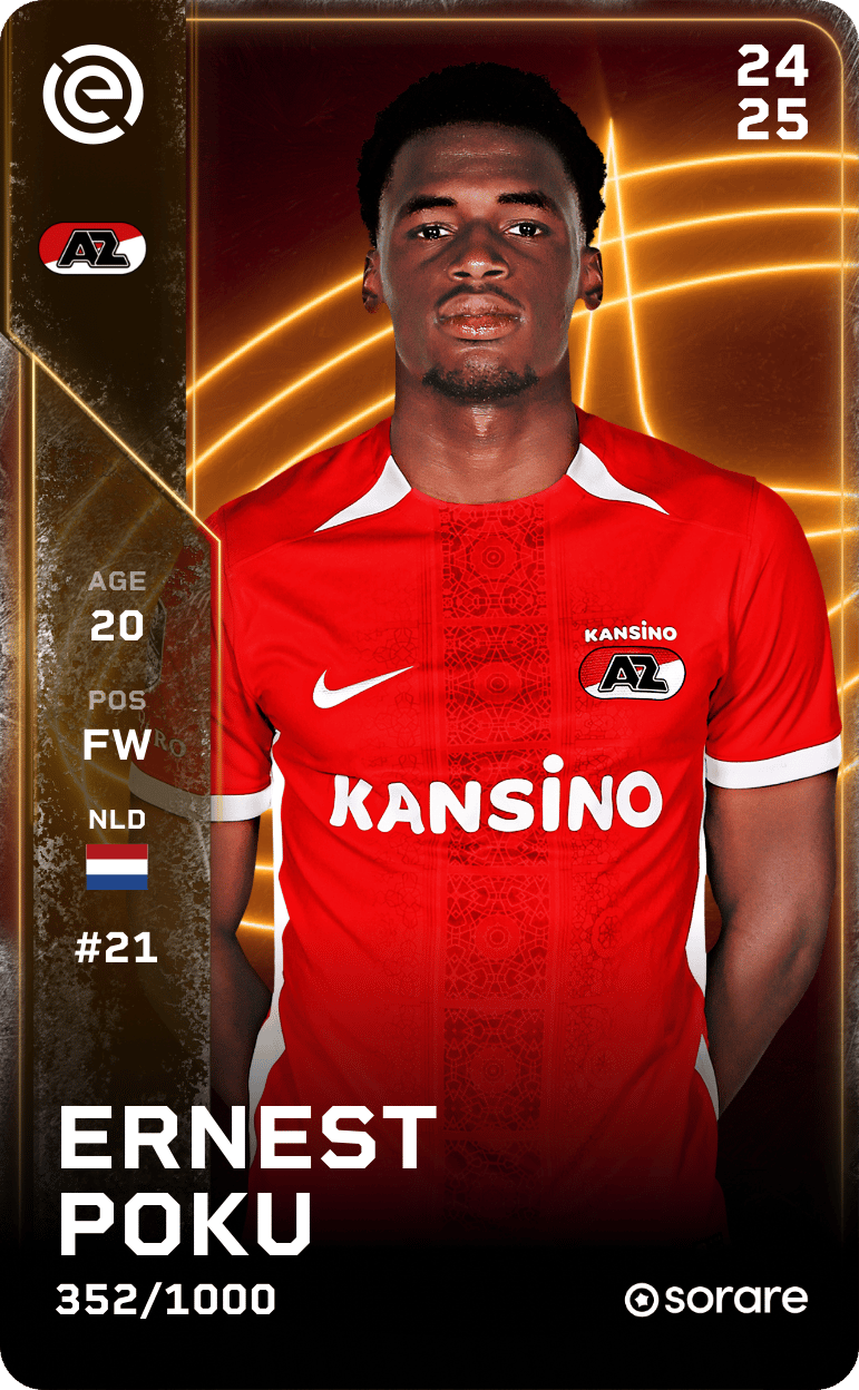 Ernest Poku 2024-25 • Limited 352/1000