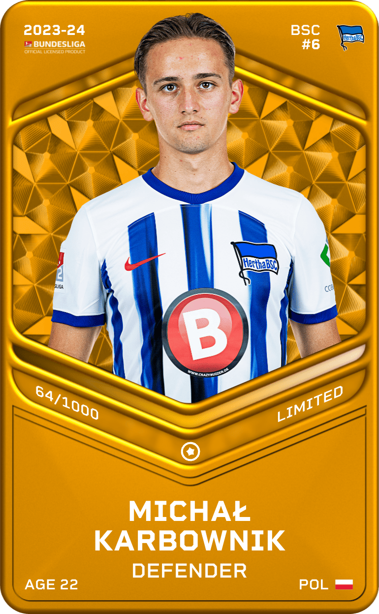 Michał Karbownik 2023-24 • Limited 64/1000