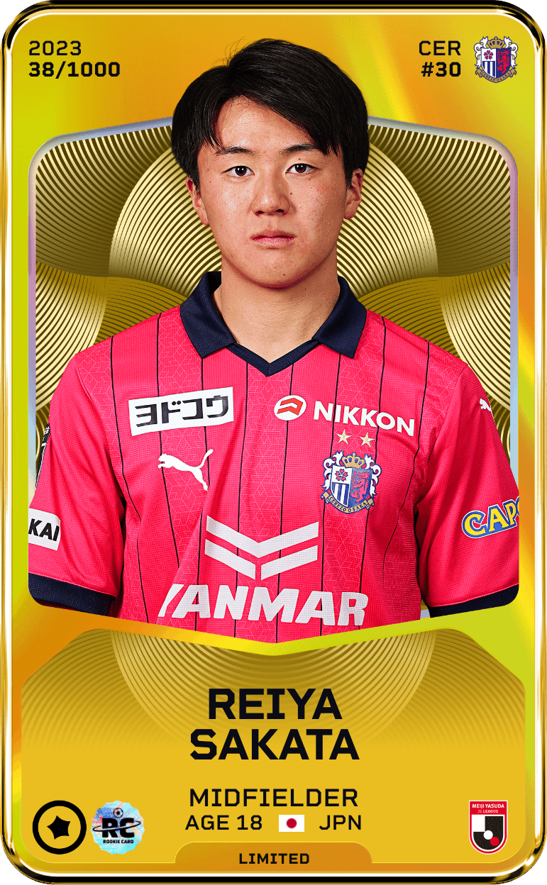 Reiya Sakata 2023-24 • Limited 38/1000
