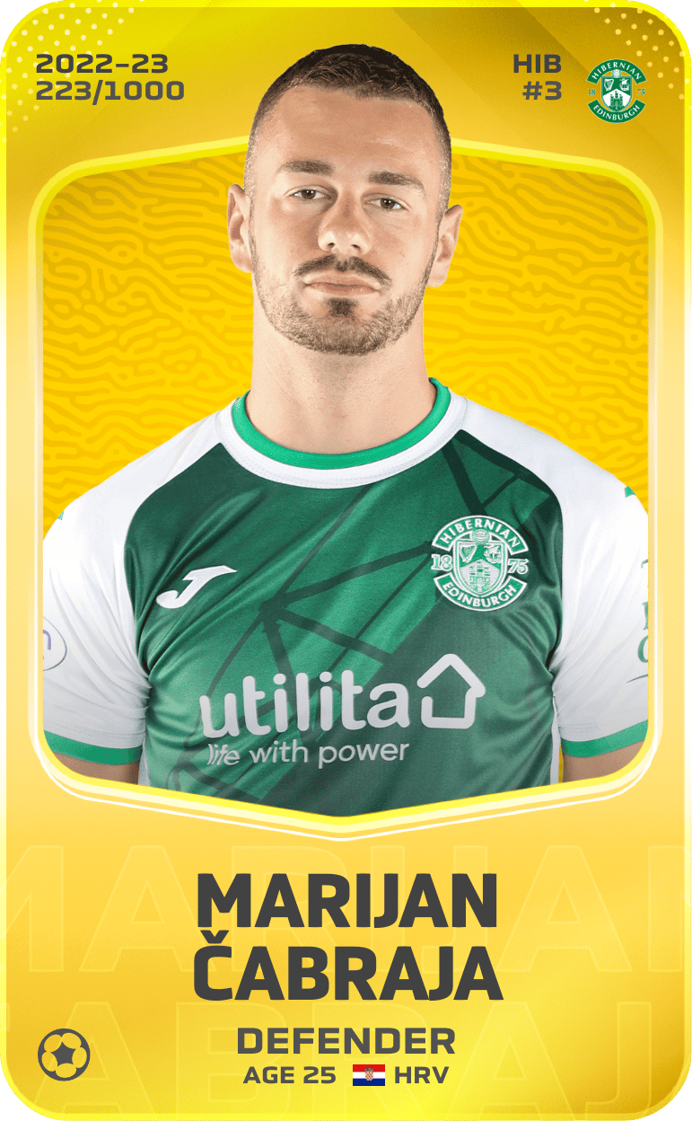 Marijan Čabraja 2022-23 • Limited 223/1000