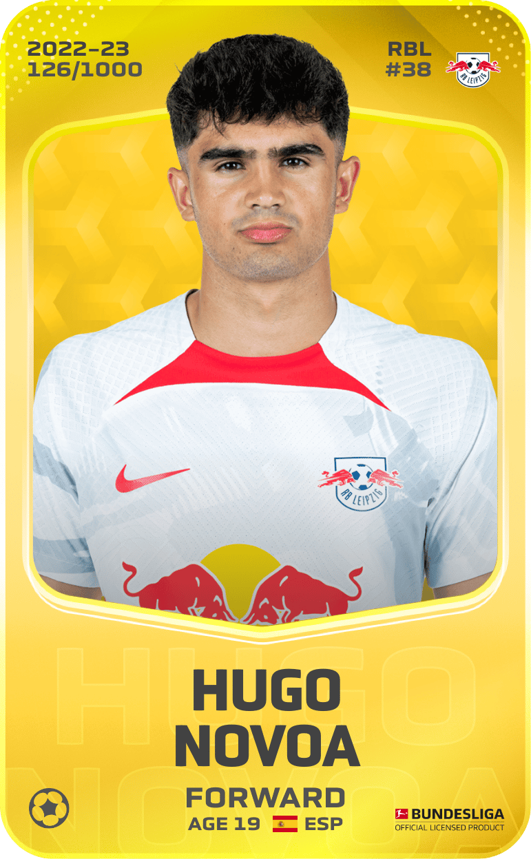 Hugo Novoa 2022-23 • Limited 126/1000