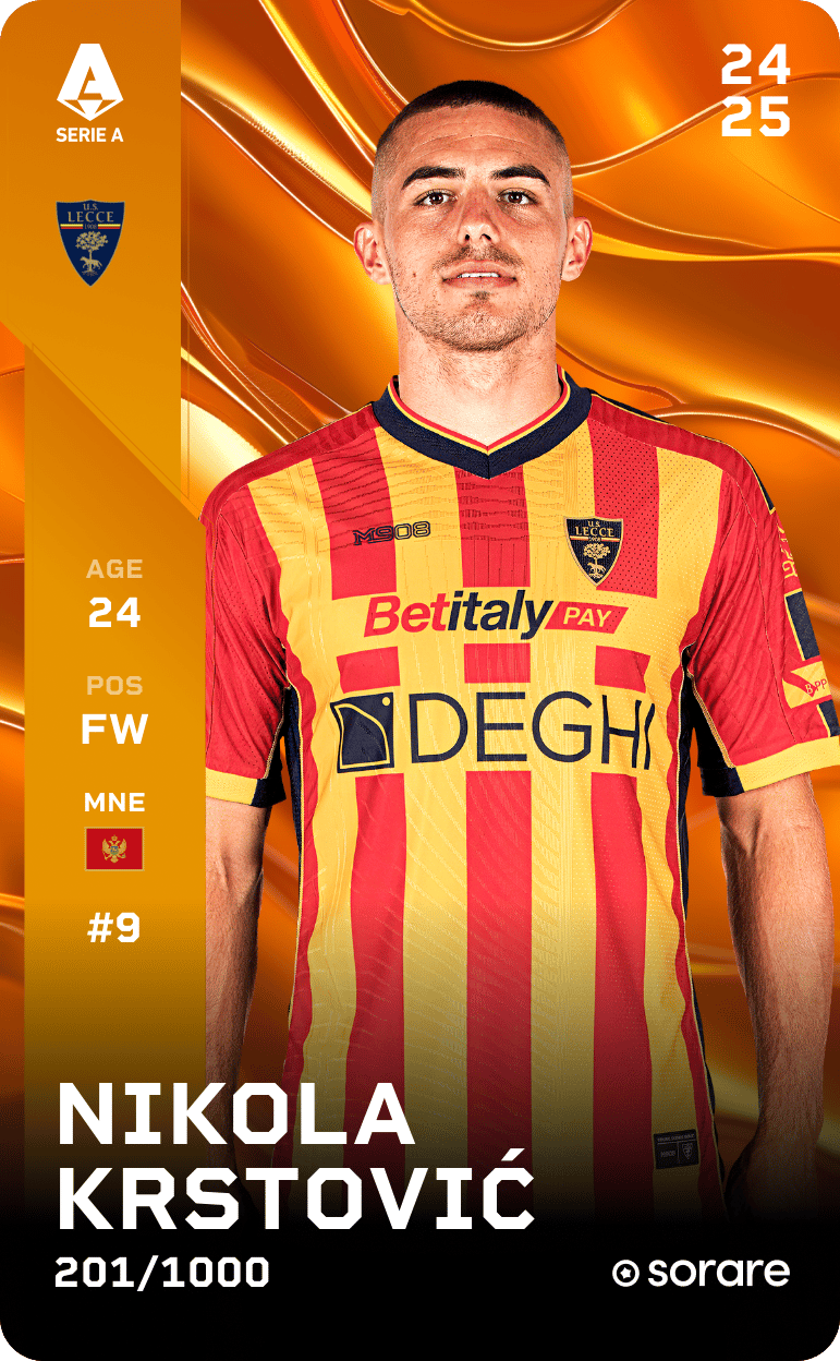 Nikola Krstović 2024-25 • Limited 201/1000