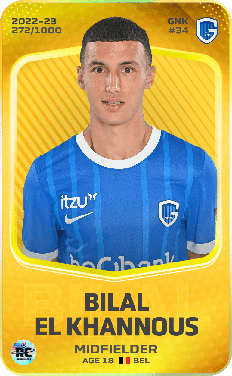 Bilal El Khannous 2022-23 • Limited 272/1000