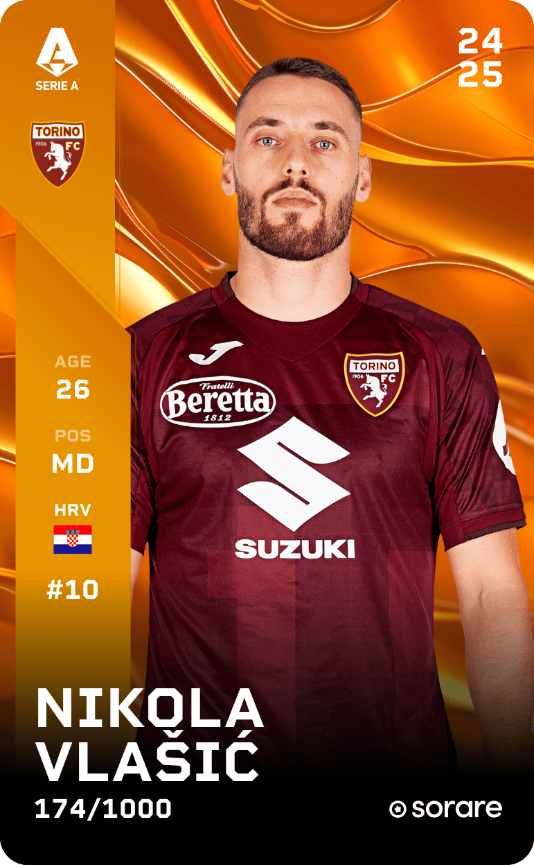 Nikola Vlašić 2024-25 • Limited 174/1000