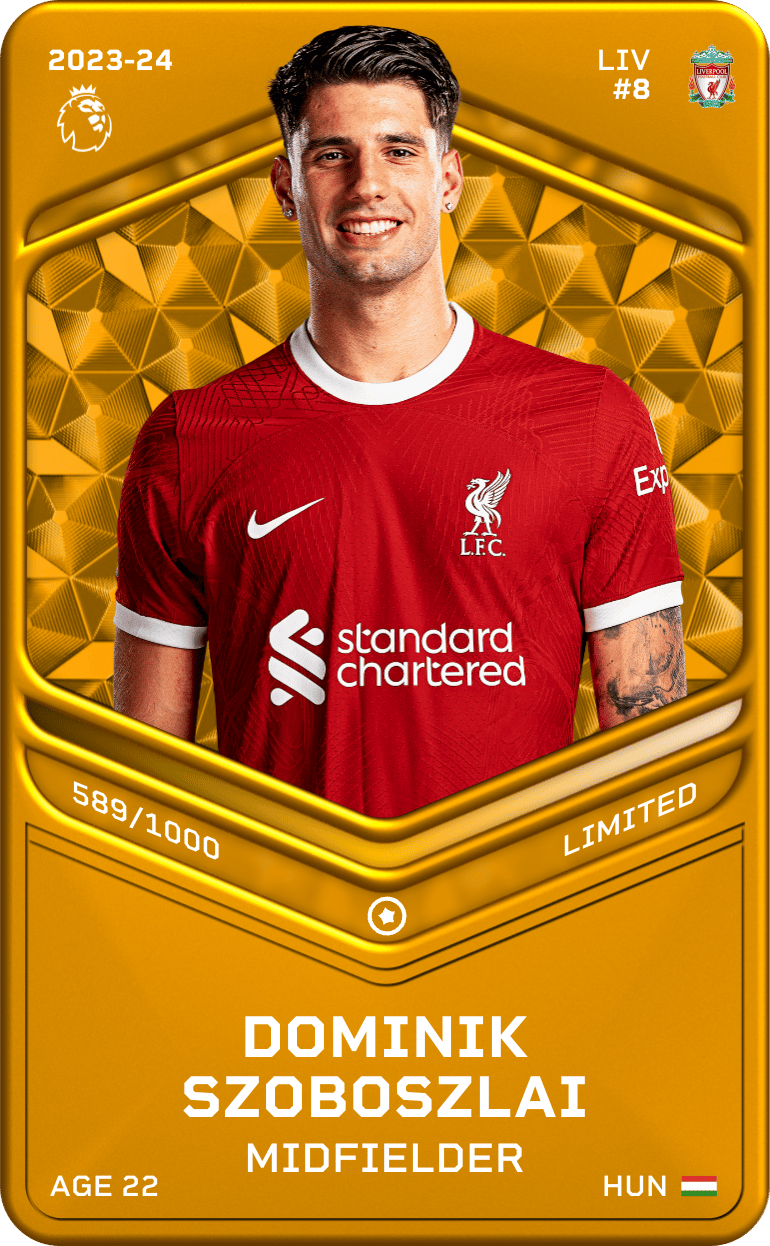 Dominik Szoboszlai 2023-24 • Limited 589/1000