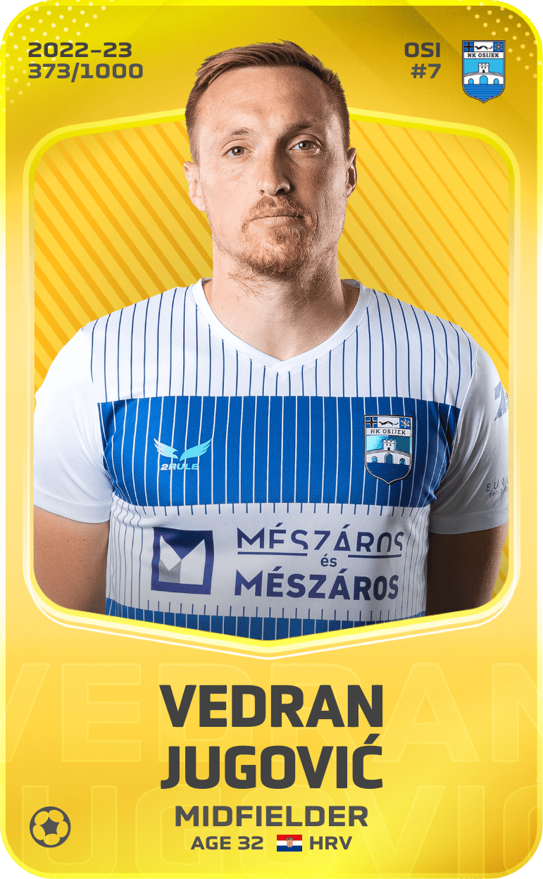Vedran Jugović 2022-23 • Limited 373/1000