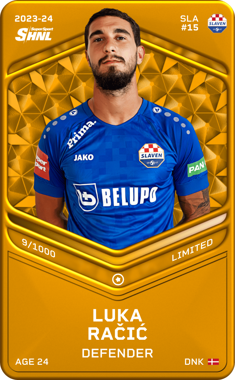 Luka Račić 2023-24 • Limited 9/1000