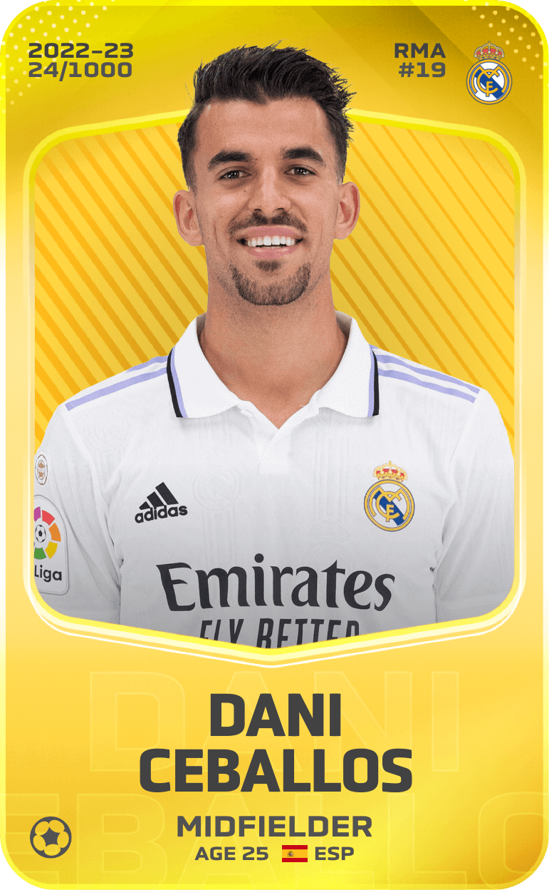 Dani Ceballos 2022-23 • Limited 24/1000