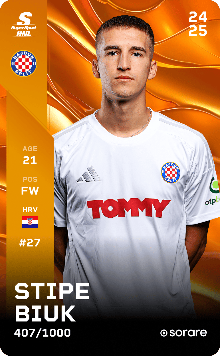 Stipe Biuk 2024-25 • Limited 407/1000