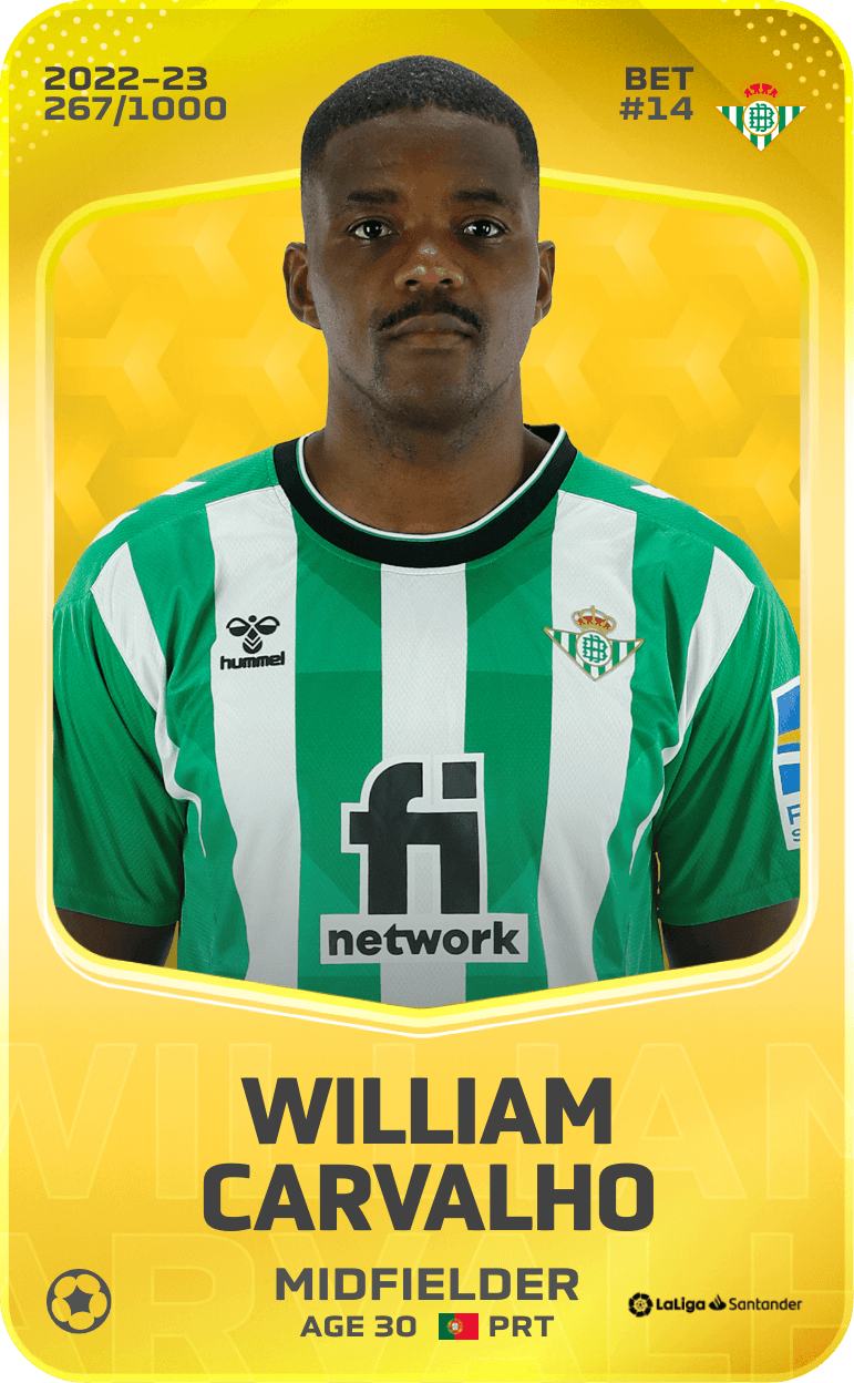 William Carvalho 2022-23 • Limited 267/1000