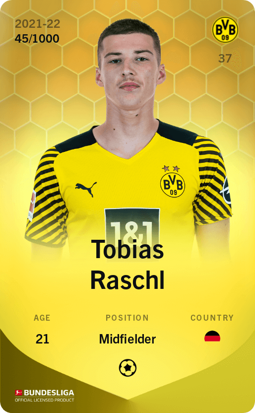 Tobias Raschl 2021-22 • Limited 45/1000