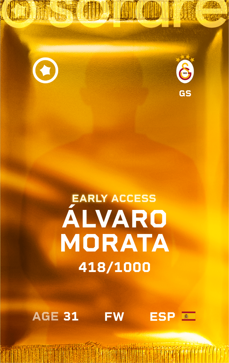 Álvaro Morata 2024-25 • Limited 418/1000