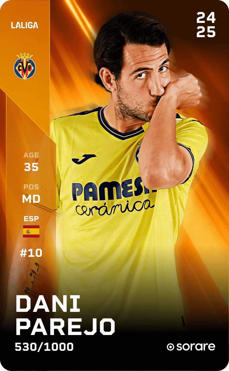 Dani Parejo 2024-25 • Limited 530/1000