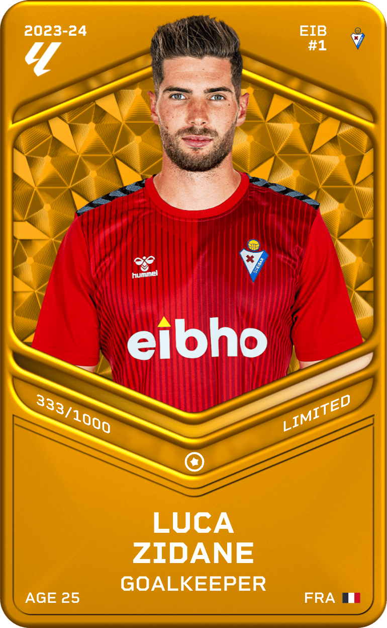 Luca Zidane 2023-24 • Limited 333/1000