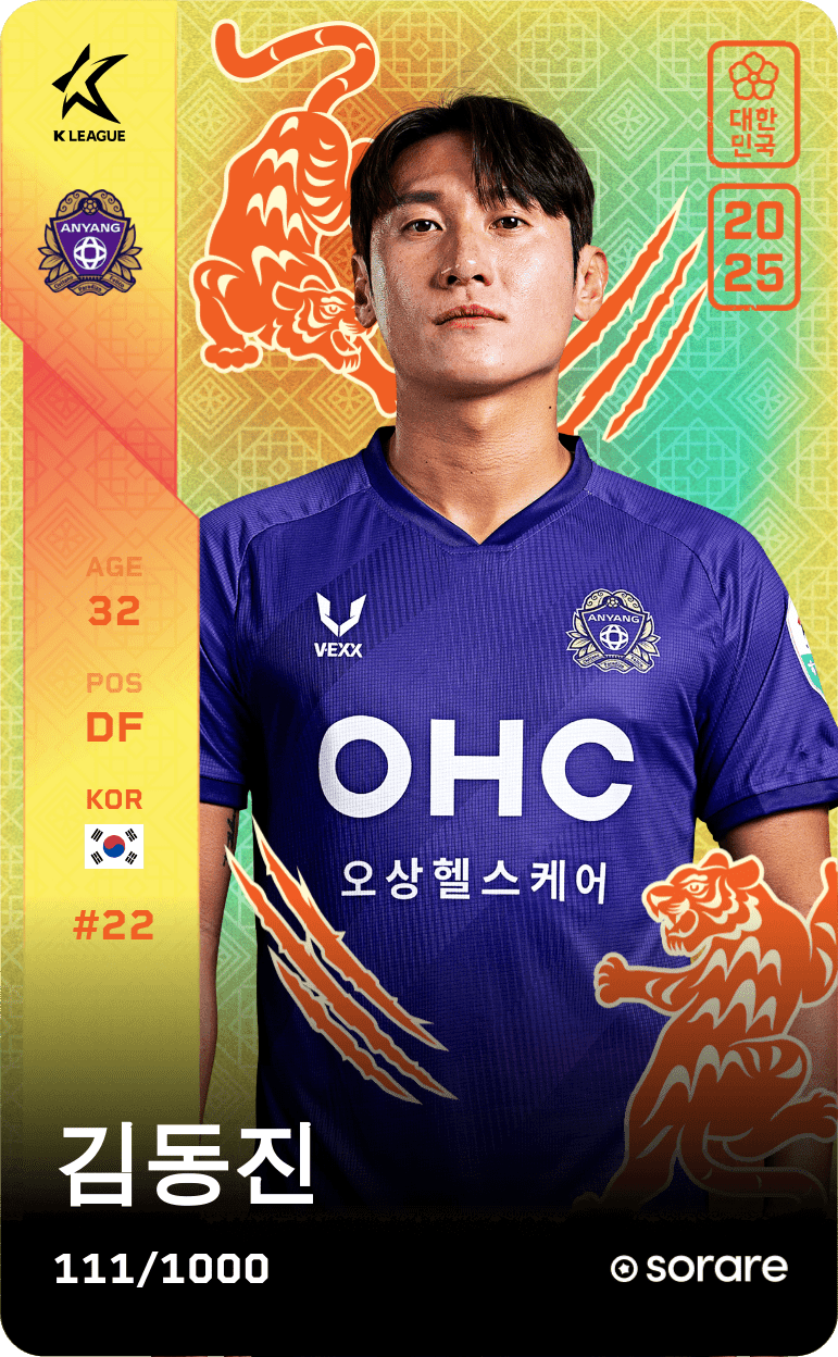 Kim Dong-Jin 2025-26 • Limited 111/1000