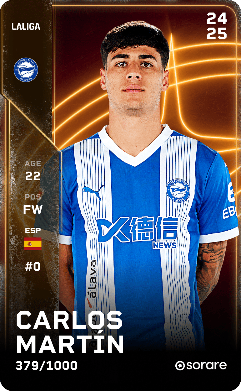 Carlos Martín 2024-25 • Limited 379/1000
