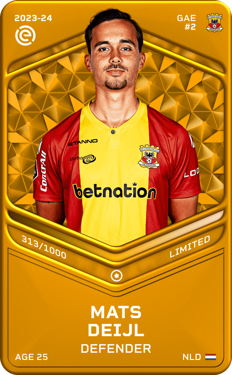 Mats Deijl 2023-24 • Limited 313/1000