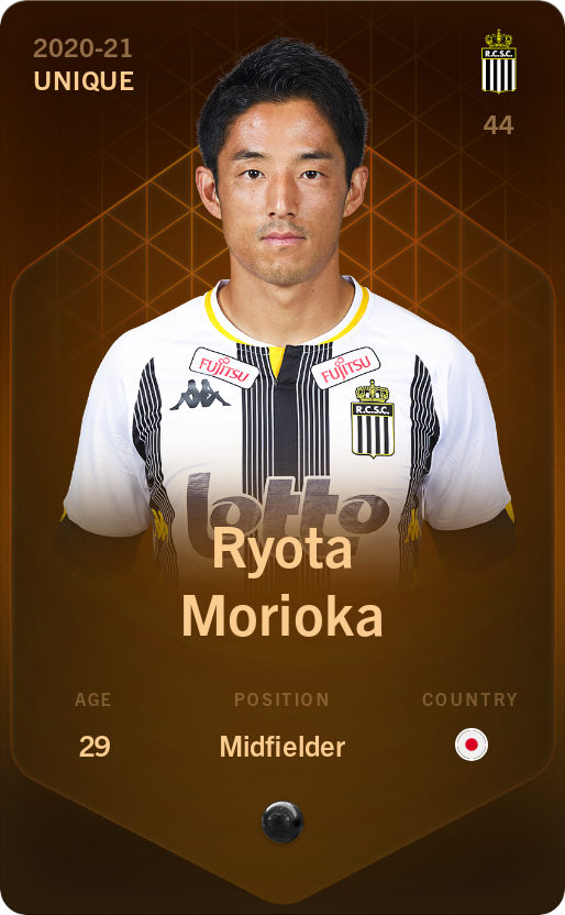Sorare - Sorare Official - Ryota Morioka 2020-21 • Unique - NFT # 3775872070778923825760914745059719951429931750942908853445441474164578562122