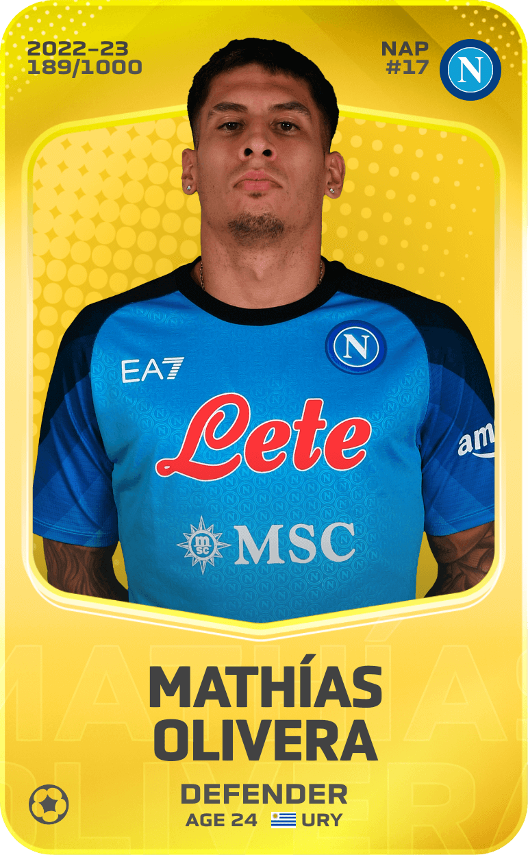 Mathías Olivera 2022-23 • Limited 189/1000