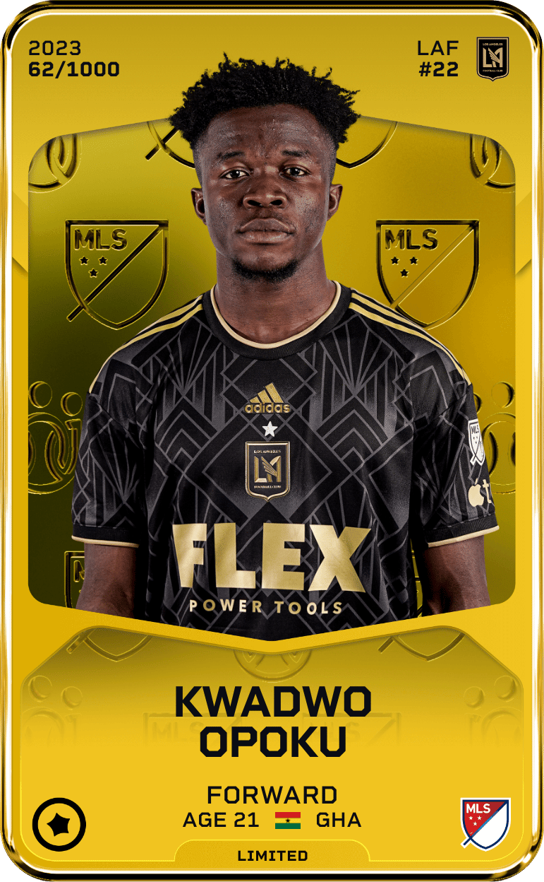 Kwadwo Opoku 2023-24 • Limited 62/1000