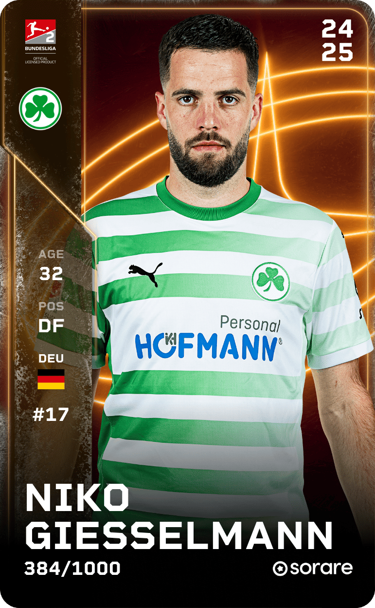 Niko Gießelmann 2024-25 • Limited 384/1000