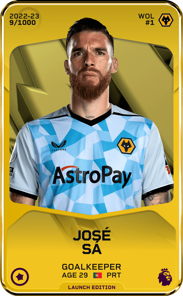José Sá 2022-23 • Limited 9/1000