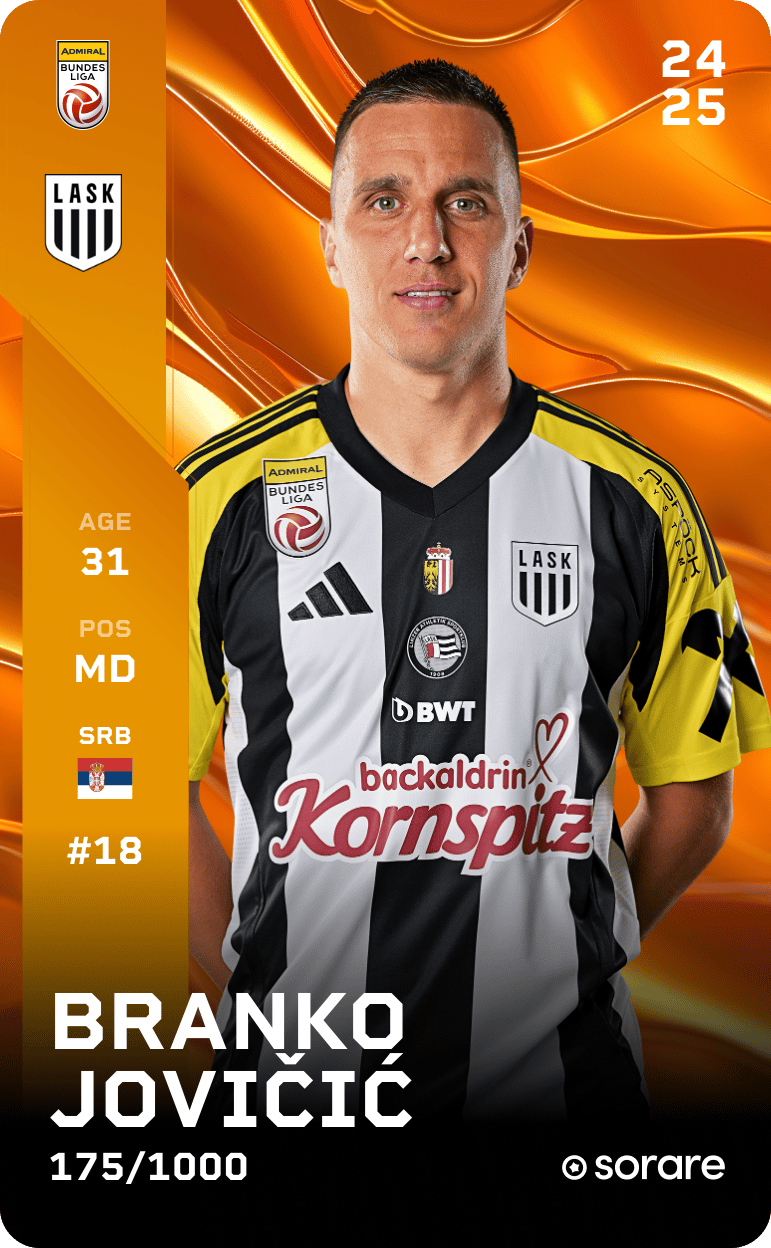 Branko Jovičić 2024-25 • Limited 175/1000