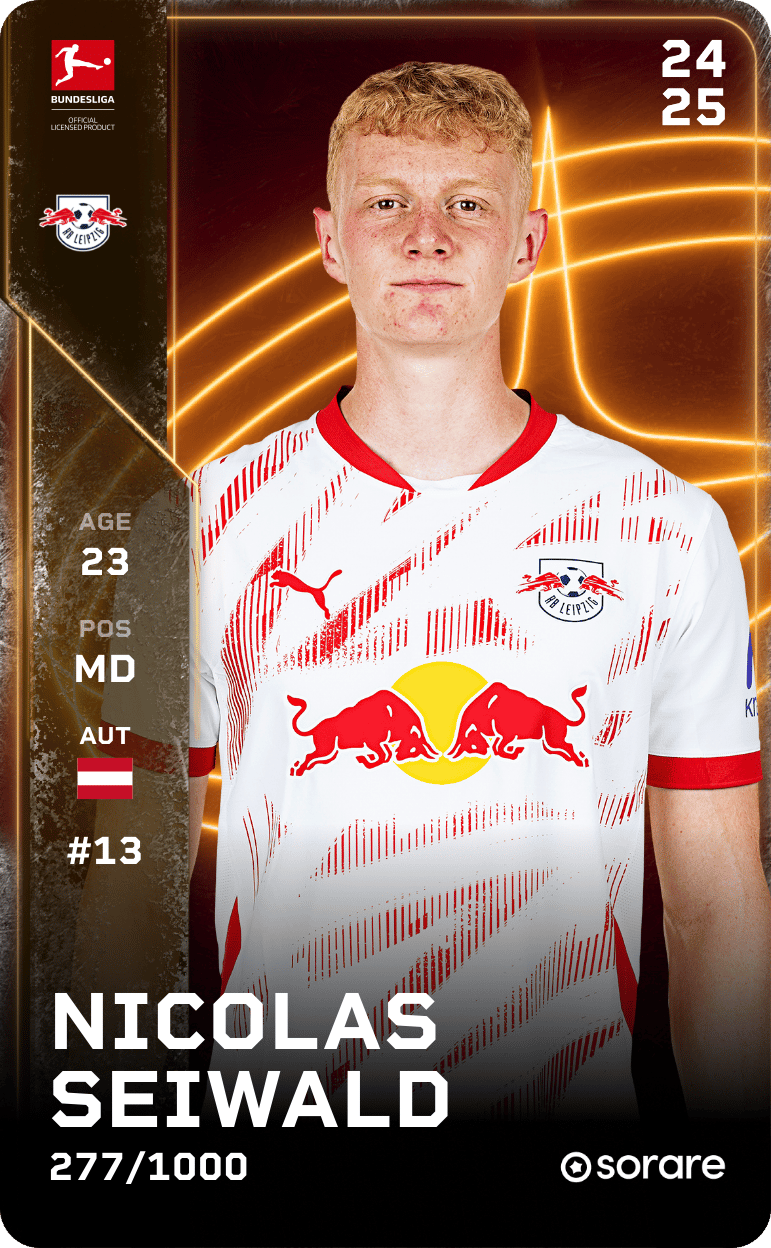 Nicolas Seiwald 2024-25 • Limited 277/1000