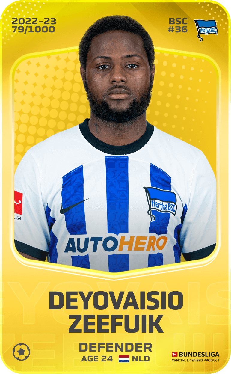 Deyovaisio Zeefuik 2022-23 • Limited 79/1000