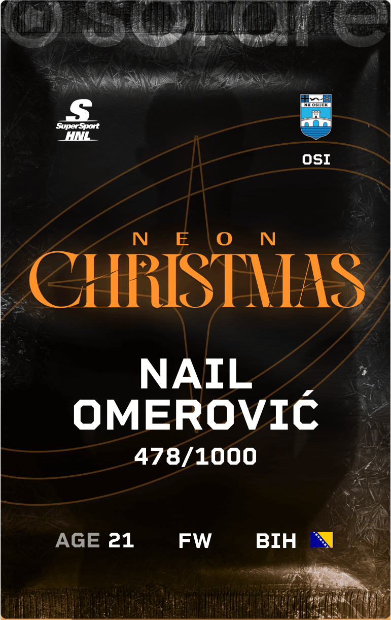 Nail Omerović 2024-25 • Limited 478/1000