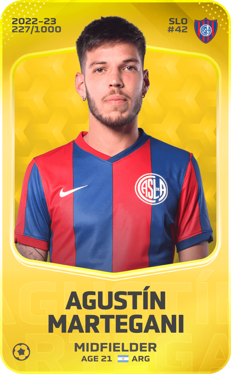 Agustín Martegani 2022-23 • Limited 227/1000
