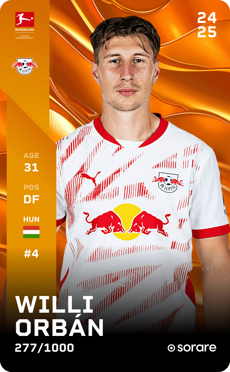 Willi Orbán 2024-25 • Limited 277/1000